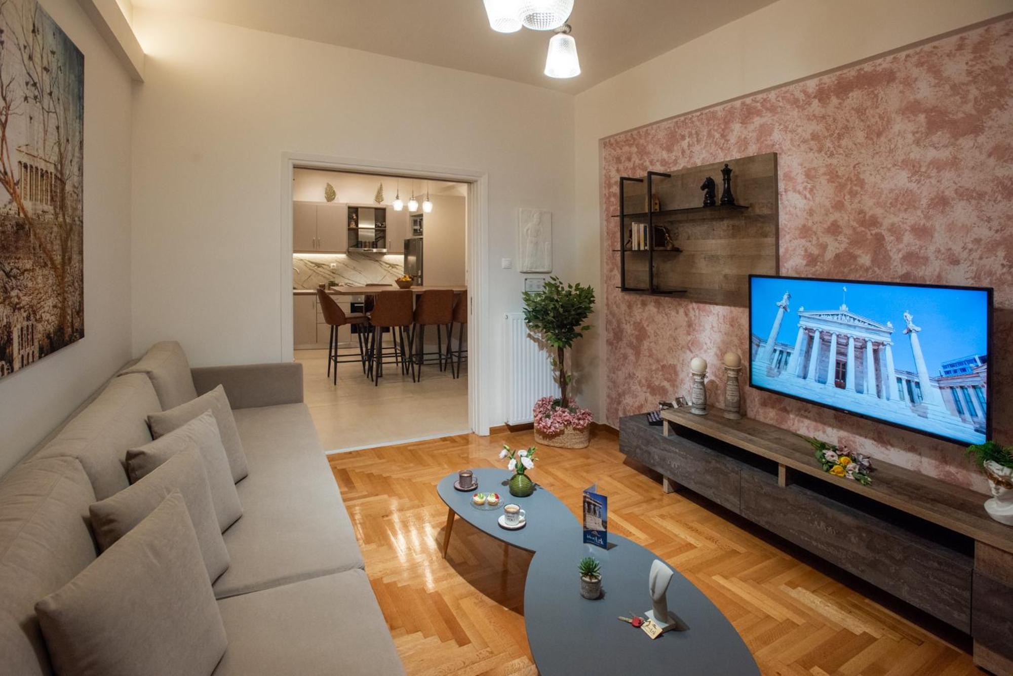 Blue Ark Acropolis Compass Apartment Athena Bagian luar foto